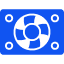 blue repair shop icon